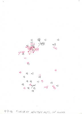 4-07-06 Florida at N.Y. Mets, 1st Inning