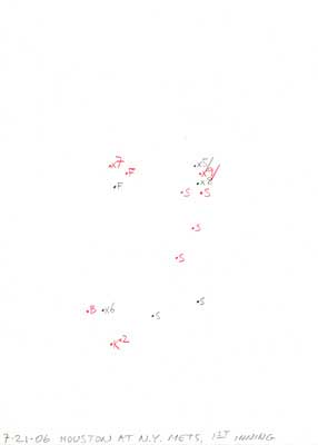 7-21-06 Houston at N.Y. Mets, 1st Inning