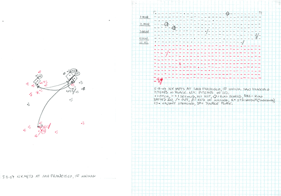 5-08-07 N.Y. Mets at San Francisco, 1st Inning